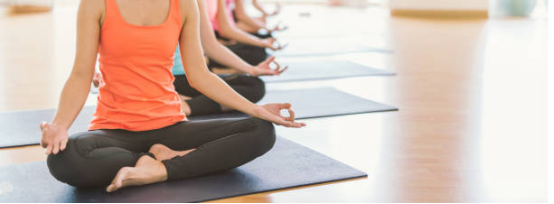 in yoga class its a little embarrassing and really distracting 5