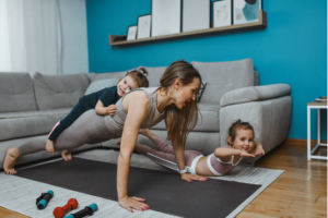 The "emotional buffering effect" of yoga pants in the home space