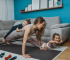 The "emotional buffering effect" of yoga pants in the home space